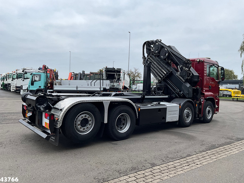 MAN TGS 35.480 8x4H Euro 6 HMF 40 Tonmeter laadkraan + Fly-Jib - Kraanwagen: afbeelding 4 MAN TGS 35.480 8x4H Euro 6 HMF 40 Tonmeter laadkraan + Fly-Jib - Kraanwagen: afbeelding 4