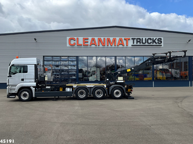 MAN TGS 35.480 Euro 6 8x4 Deuringer Garagetransporter - Containertransporter/ Wissellaadbak vrachtwagen: afbeelding 1 MAN TGS 35.480 Euro 6 8x4 Deuringer Garagetransporter - Containertransporter/ Wissellaadbak vrachtwagen: afbeelding 1