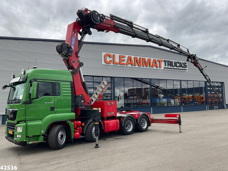 MAN TGS 35.500 8x4 HMF 95 Tonmeter laadkraan bj. 2019! - Kraanwagen: afbeelding 1 MAN TGS 35.500 8x4 HMF 95 Tonmeter laadkraan bj. 2019! - Kraanwagen: afbeelding 1
