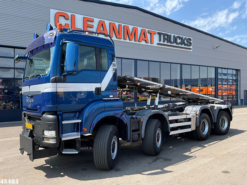 MAN TGS 43.440 8x8 HTS 30 Ton containersysteem + Vossebelt 20m³ container - Kabelsysteem truck: afbeelding 2 MAN TGS 43.440 8x8 HTS 30 Ton containersysteem + Vossebelt 20m³ container - Kabelsysteem truck: afbeelding 2