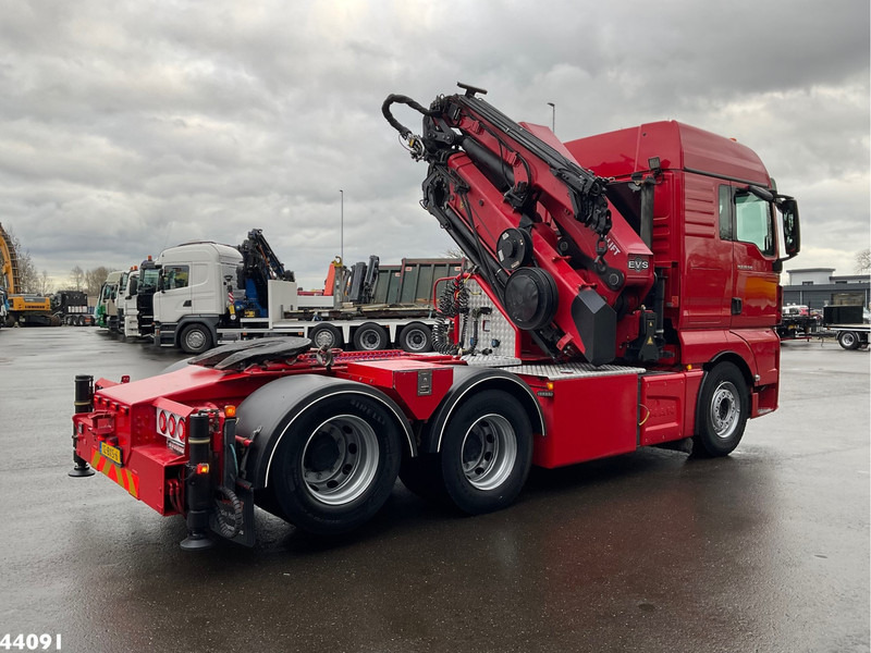 MAN TGX 28.510 HMF 50 Tonmeter laadkraan + Fly-Jib - Kraanwagen: afbeelding 5 MAN TGX 28.510 HMF 50 Tonmeter laadkraan + Fly-Jib - Kraanwagen: afbeelding 5