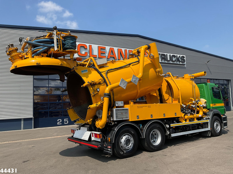 Mercedes-Benz AXOR 2533 Euro 5 Koks Combi - Vacuümwagen: afbeelding 1 Mercedes-Benz AXOR 2533 Euro 5 Koks Combi - Vacuümwagen: afbeelding 1