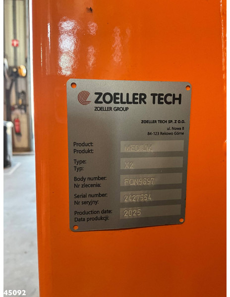 Vuilniswagen Mercedes-Benz Actros 2533 Euro 6 Zoeller 22m³: afbeelding 18 Vuilniswagen Mercedes-Benz Actros 2533 Euro 6 Zoeller 22m³: afbeelding 18