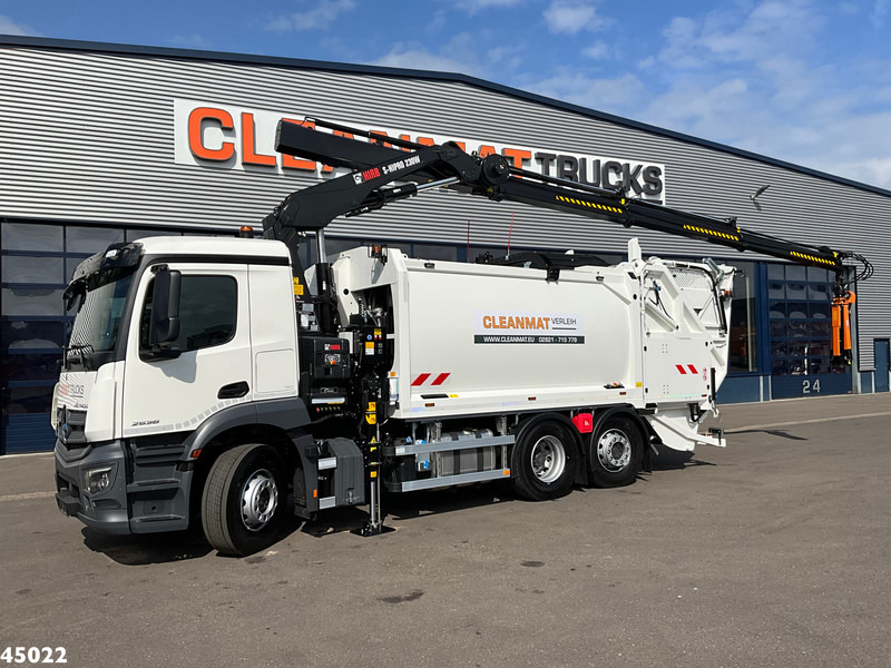 Mercedes-Benz Actros 2536 Zoeller Hiab 23 Tonmeter laadkraan - Vuilniswagen: afbeelding 1 Mercedes-Benz Actros 2536 Zoeller Hiab 23 Tonmeter laadkraan - Vuilniswagen: afbeelding 1