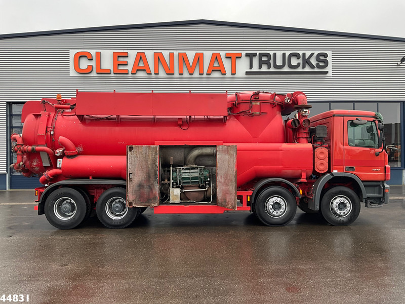 Mercedes-Benz Actros 4141 8x4 RVS Naaktgeboren drogestoffen Just 99.291 km! - Vacuümwagen: afbeelding 4 Mercedes-Benz Actros 4141 8x4 RVS Naaktgeboren drogestoffen Just 99.291 km! - Vacuümwagen: afbeelding 4