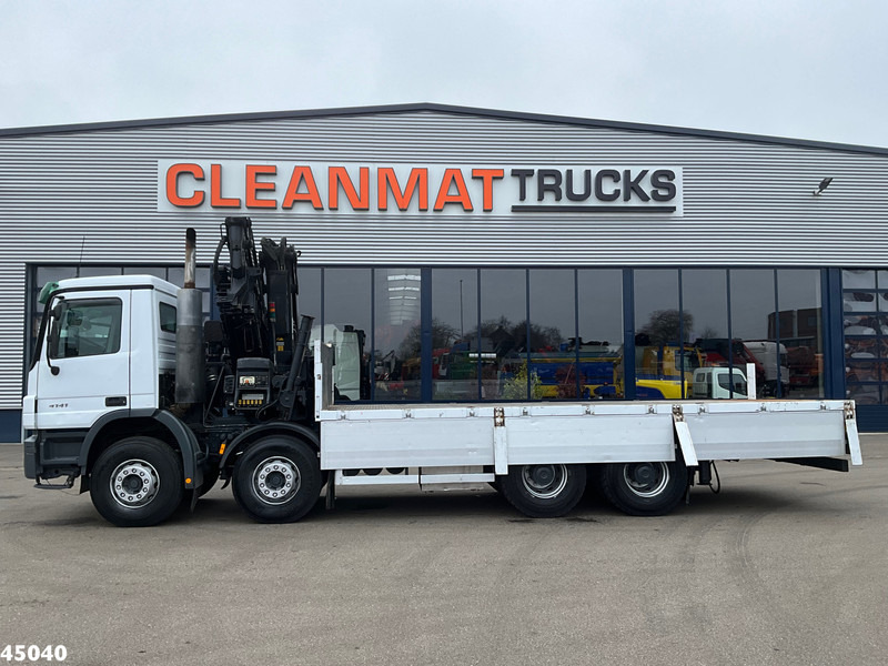 Mercedes-Benz Actros 4141 8x4 manual Hiab 32 Tonmeter laadkraan + Fly-jib - Kraanwagen: afbeelding 4 Mercedes-Benz Actros 4141 8x4 manual Hiab 32 Tonmeter laadkraan + Fly-jib - Kraanwagen: afbeelding 4