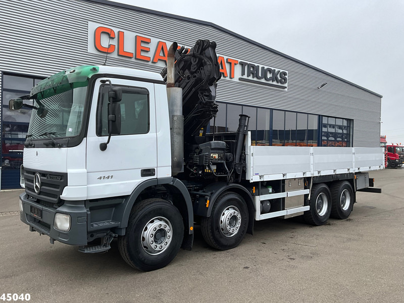 Mercedes-Benz Actros 4141 8x4 manual Hiab 32 Tonmeter laadkraan + Fly-jib - Kraanwagen: afbeelding 2 Mercedes-Benz Actros 4141 8x4 manual Hiab 32 Tonmeter laadkraan + Fly-jib - Kraanwagen: afbeelding 2