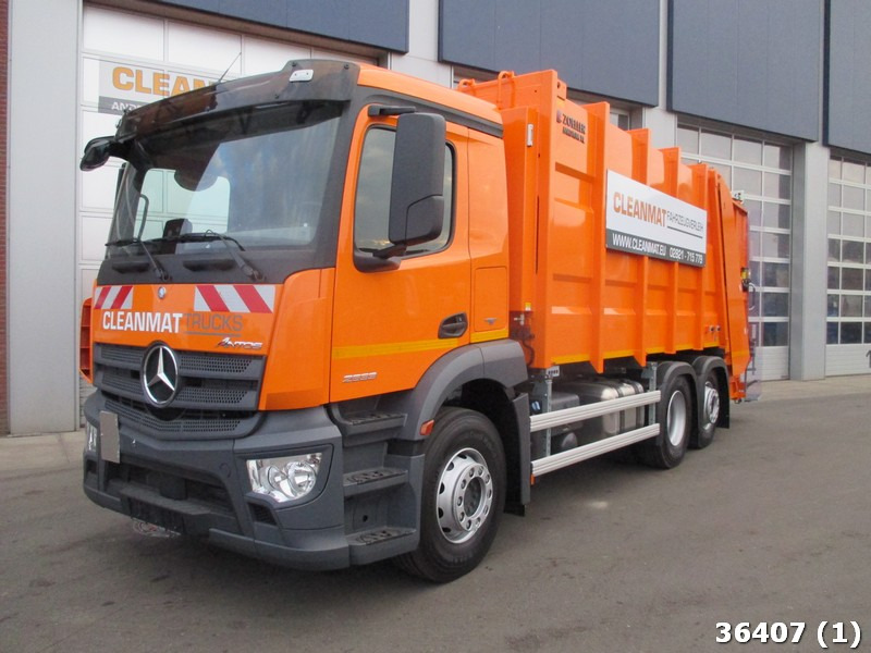 Mercedes-Benz Antos 2533 Zoeller 21,5m3 - Vuilniswagen: afbeelding 1 Mercedes-Benz Antos 2533 Zoeller 21,5m3 - Vuilniswagen: afbeelding 1