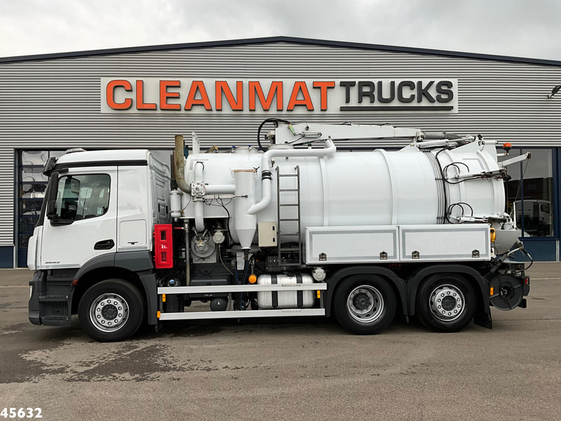 Mercedes-Benz Antos 2833 Euro 6 DHM kolkenzuiger Just 123.687 km! - Vacuümwagen: afbeelding 5 Mercedes-Benz Antos 2833 Euro 6 DHM kolkenzuiger Just 123.687 km! - Vacuümwagen: afbeelding 5