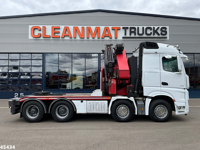 Mercedes-Benz Arocs 3251 8x4 Euro 6 Retarder HMF 85 Tonmeter laadkraan Fly-Jib - Kraanwagen: afbeelding 3 Mercedes-Benz Arocs 3251 8x4 Euro 6 Retarder HMF 85 Tonmeter laadkraan Fly-Jib - Kraanwagen: afbeelding 3