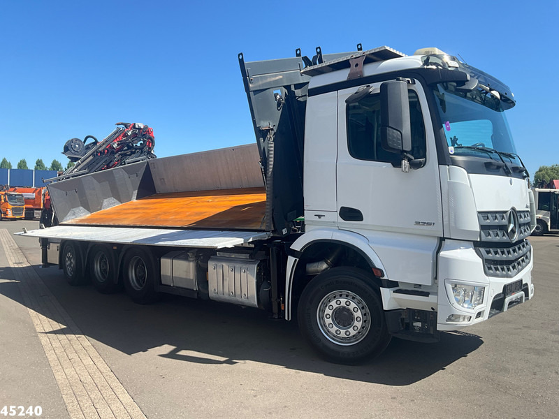 Kraanwagen Mercedes-Benz Arocs 3251 8x4 Euro 6 Retarder Palfinger 34 Tonmeter laadkraan + Fly-Jib Just 146.766 km!: afbeelding 6