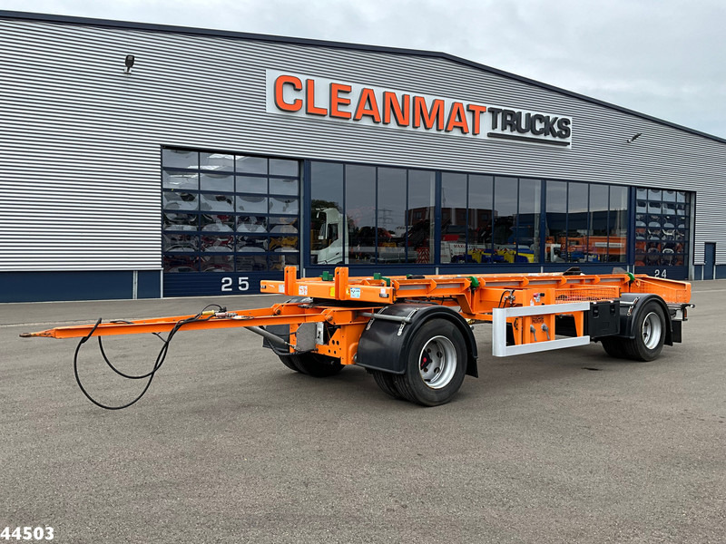 Noyens 2-assige containeraanhangwagen - Containertransporter/ Wissellaadbak aanhangwagen: afbeelding 1 Noyens 2-assige containeraanhangwagen - Containertransporter/ Wissellaadbak aanhangwagen: afbeelding 1