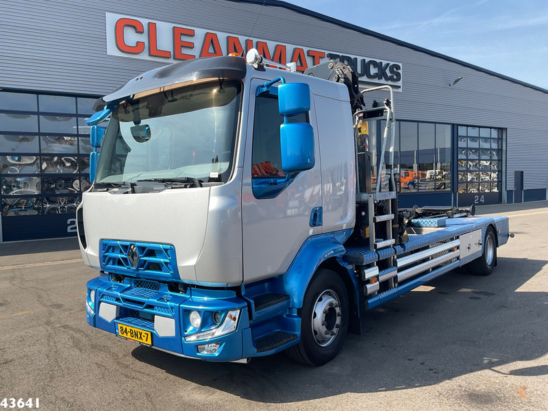 Renault D 240 Euro 6 HMF 10 Tonmeter laadkraan Just 66.850 km! - Haakarmsysteem vrachtwagen, Kraanwagen: afbeelding 2 Renault D 240 Euro 6 HMF 10 Tonmeter laadkraan Just 66.850 km! - Haakarmsysteem vrachtwagen, Kraanwagen: afbeelding 2