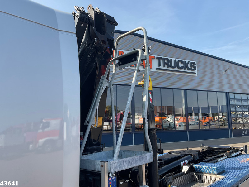 Haakarmsysteem vrachtwagen, Kraanwagen Renault D 240 Euro 6 HMF 10 Tonmeter laadkraan Just 66.850 km!: afbeelding 7