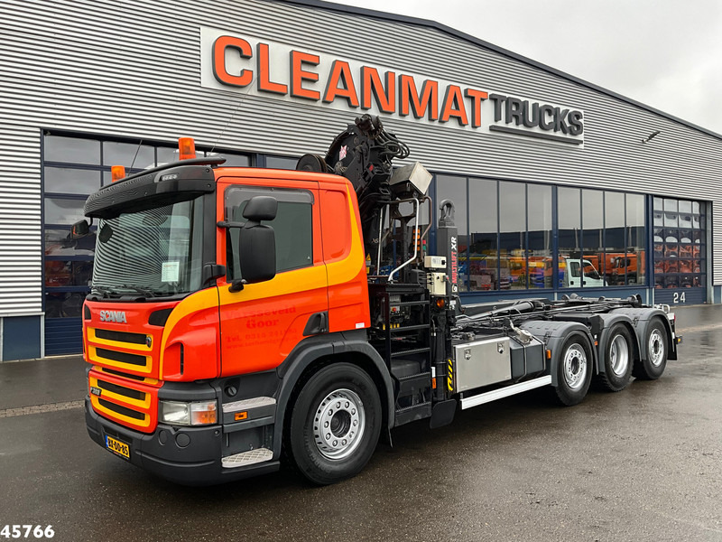 Scania G 380 8x2 Hiab 21 Tonmeter laadkraan - Haakarmsysteem vrachtwagen, Kraanwagen: afbeelding 2 Scania G 380 8x2 Hiab 21 Tonmeter laadkraan - Haakarmsysteem vrachtwagen, Kraanwagen: afbeelding 2