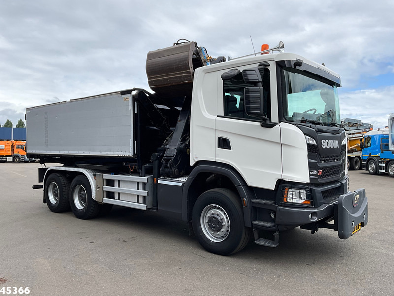 Scania G 410 6x6 Euro 6 Palfinger 17 Tonmeter Z-kraan - Kipper vrachtwagen, Kraanwagen: afbeelding 5 Scania G 410 6x6 Euro 6 Palfinger 17 Tonmeter Z-kraan - Kipper vrachtwagen, Kraanwagen: afbeelding 5