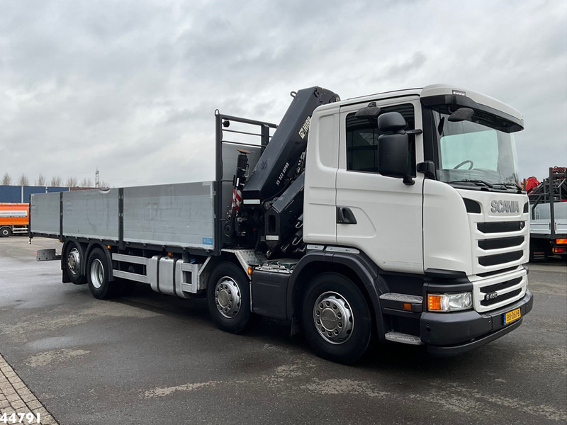 Scania G 450 8x2 Euro 6 Hiab 32 Tonmeter laadkraan Just 114.221 km! - Kraanwagen: afbeelding 5 Scania G 450 8x2 Euro 6 Hiab 32 Tonmeter laadkraan Just 114.221 km! - Kraanwagen: afbeelding 5