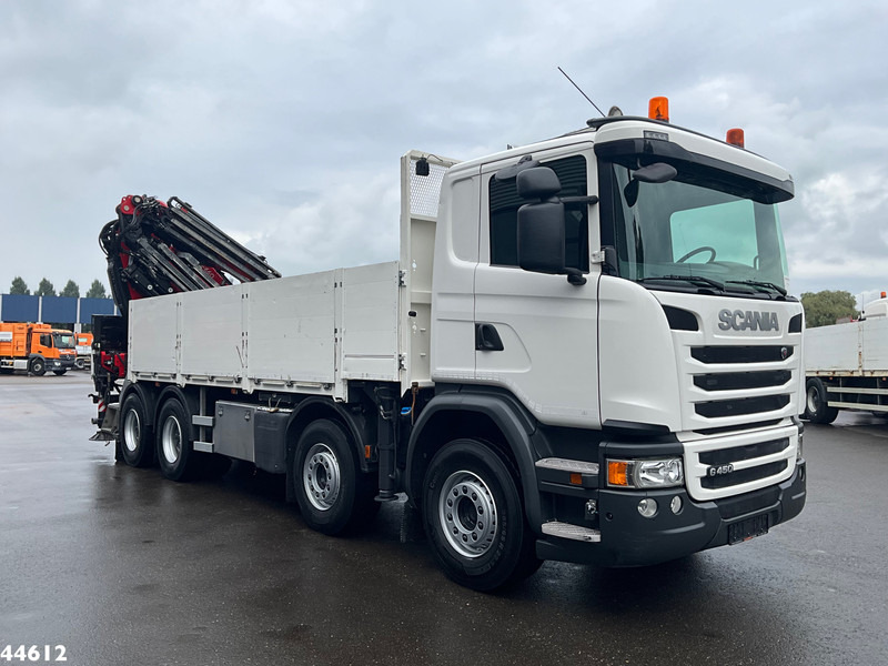 Scania G 450 8x4 Euro 6 Fassi 66 Tonmeter laadkraan + Fly-jib Just 176.555 Km! - Kraanwagen: afbeelding 4 Scania G 450 8x4 Euro 6 Fassi 66 Tonmeter laadkraan + Fly-jib Just 176.555 Km! - Kraanwagen: afbeelding 4