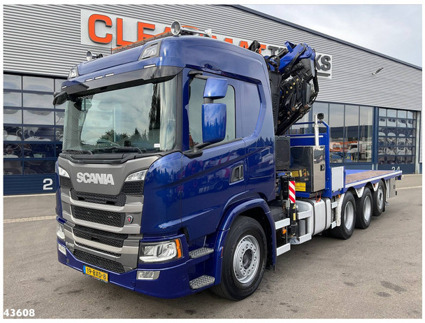 Scania G 450 8x4 Fassi 45 Tonmeter laadkraan + Fly-Jib Just 151.350 km! - Kraanwagen: afbeelding 2 Scania G 450 8x4 Fassi 45 Tonmeter laadkraan + Fly-Jib Just 151.350 km! - Kraanwagen: afbeelding 2