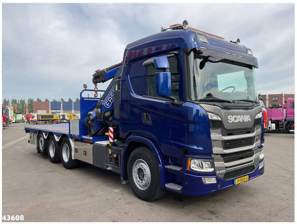 Scania G 450 8x4 Fassi 45 Tonmeter laadkraan + Fly-Jib Just 151.350 km! - Kraanwagen: afbeelding 3 Scania G 450 8x4 Fassi 45 Tonmeter laadkraan + Fly-Jib Just 151.350 km! - Kraanwagen: afbeelding 3