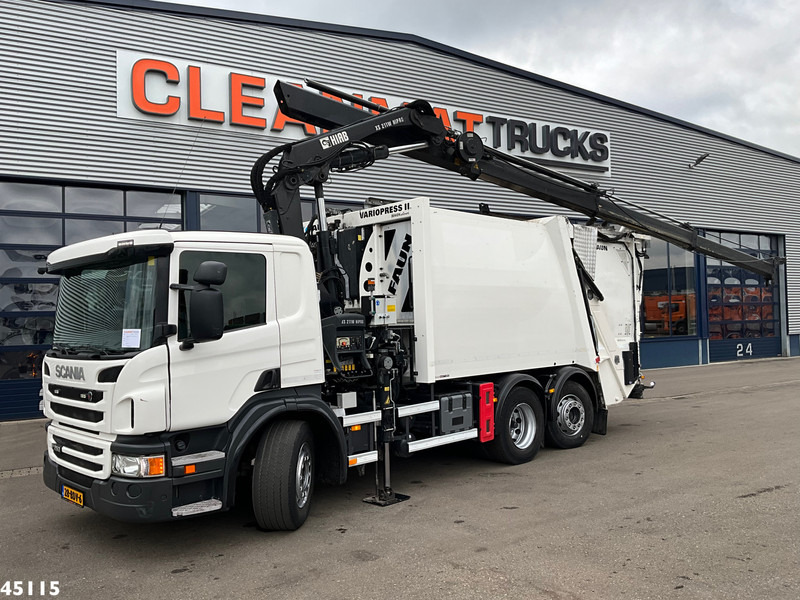 Scania P 250 Euro 6 Hiab 21 Tonmeter laadkraan Just 146.000 km! - Vuilniswagen: afbeelding 1 Scania P 250 Euro 6 Hiab 21 Tonmeter laadkraan Just 146.000 km! - Vuilniswagen: afbeelding 1