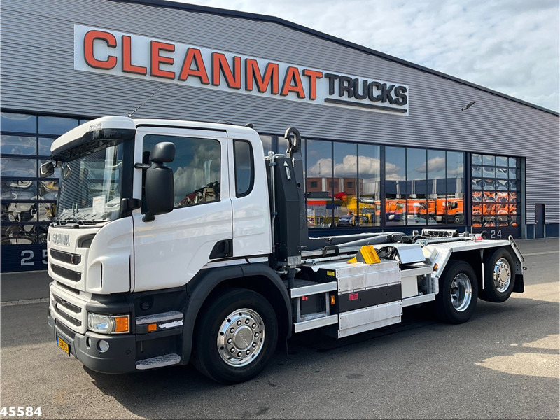 Scania P 340 Euro 6 CNG 21 Ton haakarmsysteem Just 140.611 km! - Haakarmsysteem vrachtwagen: afbeelding 2 Scania P 340 Euro 6 CNG 21 Ton haakarmsysteem Just 140.611 km! - Haakarmsysteem vrachtwagen: afbeelding 2