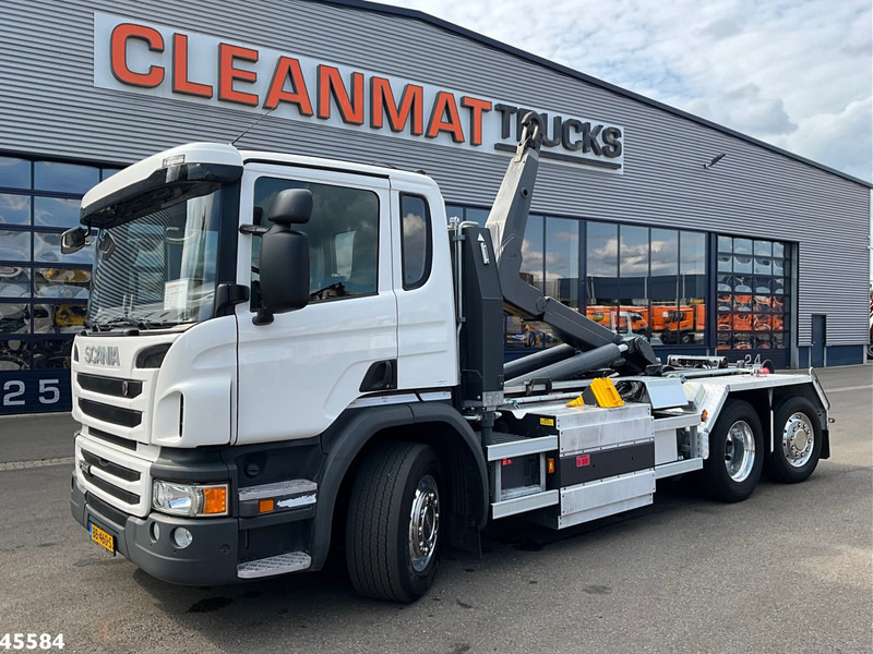 Scania P 340 Euro 6 CNG 21 Ton haakarmsysteem Just 140.611 km! - Haakarmsysteem vrachtwagen: afbeelding 1 Scania P 340 Euro 6 CNG 21 Ton haakarmsysteem Just 140.611 km! - Haakarmsysteem vrachtwagen: afbeelding 1