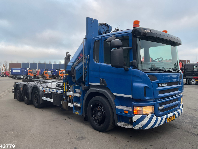 Scania P 360 8x2 Hiab 21 Tonmeter laadkraan - Haakarmsysteem vrachtwagen, Kraanwagen: afbeelding 5 Scania P 360 8x2 Hiab 21 Tonmeter laadkraan - Haakarmsysteem vrachtwagen, Kraanwagen: afbeelding 5