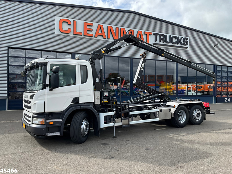 Scania P 400 Retarder Hiab 8 Tonmeter laadkraan - Haakarmsysteem vrachtwagen, Kraanwagen: afbeelding 1 Scania P 400 Retarder Hiab 8 Tonmeter laadkraan - Haakarmsysteem vrachtwagen, Kraanwagen: afbeelding 1