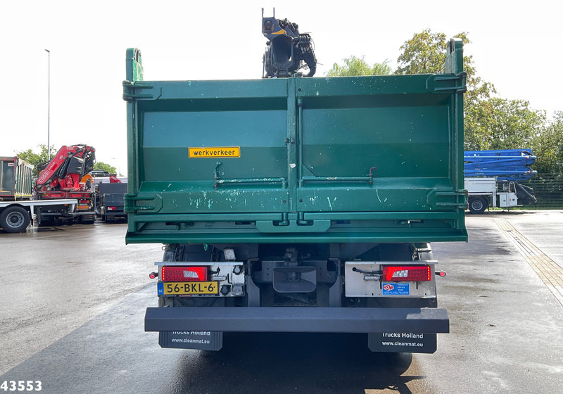 Scania P 410 8x4 Euro 6 HMF 18 Tonmeter laadkraan - Kipper vrachtwagen, Kraanwagen: afbeelding 4 Scania P 410 8x4 Euro 6 HMF 18 Tonmeter laadkraan - Kipper vrachtwagen, Kraanwagen: afbeelding 4