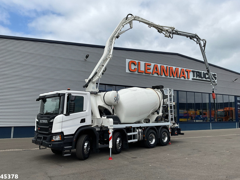 Scania P 450 XT 8x4 Euro 6 Retarder CIFA 7m³ Mixer + Pumi Pump 25 m³ NEW AND UNUSED! - Betonmixer: afbeelding 1 Scania P 450 XT 8x4 Euro 6 Retarder CIFA 7m³ Mixer + Pumi Pump 25 m³ NEW AND UNUSED! - Betonmixer: afbeelding 1
