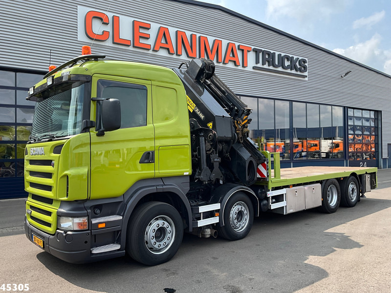 Scania R 420 8x2 manual Palfinger 85 Tonmeter laadkraan + Fly-Jib - Kraanwagen: afbeelding 2 Scania R 420 8x2 manual Palfinger 85 Tonmeter laadkraan + Fly-Jib - Kraanwagen: afbeelding 2