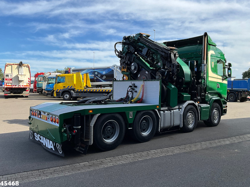 Scania R 490 8x4 Euro 6 Effer 140 Tonmeter laadkraan + Fly-Jib Just 283.508 km - Kraanwagen: afbeelding 4 Scania R 490 8x4 Euro 6 Effer 140 Tonmeter laadkraan + Fly-Jib Just 283.508 km - Kraanwagen: afbeelding 4