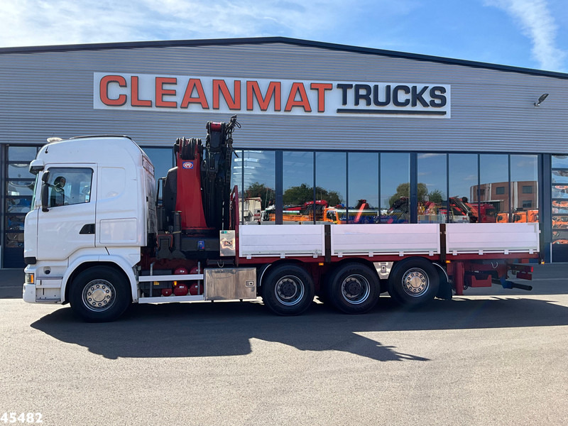 Scania R 490 8x4 Euro 6 Retarder HMF 60 Tonmeter laadkraan + Fly-Jib - Kraanwagen: afbeelding 3 Scania R 490 8x4 Euro 6 Retarder HMF 60 Tonmeter laadkraan + Fly-Jib - Kraanwagen: afbeelding 3