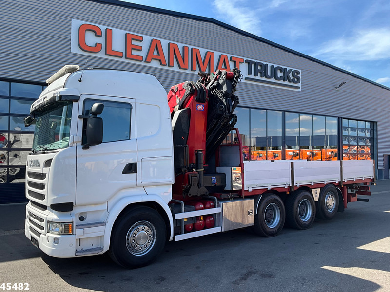 Scania R 490 8x4 Euro 6 Retarder HMF 60 Tonmeter laadkraan + Fly-Jib - Kraanwagen: afbeelding 2 Scania R 490 8x4 Euro 6 Retarder HMF 60 Tonmeter laadkraan + Fly-Jib - Kraanwagen: afbeelding 2