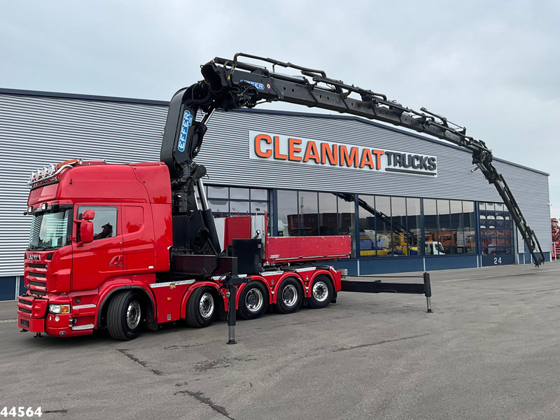 Scania R 620 10x4 V8 Retarder Effer 175 Tonmeter laadkraan + Fly-Jib Just 170.527 km! - Kraanwagen: afbeelding 1 Scania R 620 10x4 V8 Retarder Effer 175 Tonmeter laadkraan + Fly-Jib Just 170.527 km! - Kraanwagen: afbeelding 1