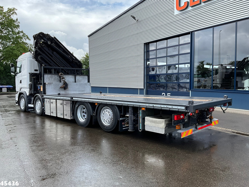 Scania R490 8x2 Euro 6 Retarder HMF 85 Tonmeter laadkraan + Fly-jib - Kraanwagen: afbeelding 2 Scania R490 8x2 Euro 6 Retarder HMF 85 Tonmeter laadkraan + Fly-jib - Kraanwagen: afbeelding 2