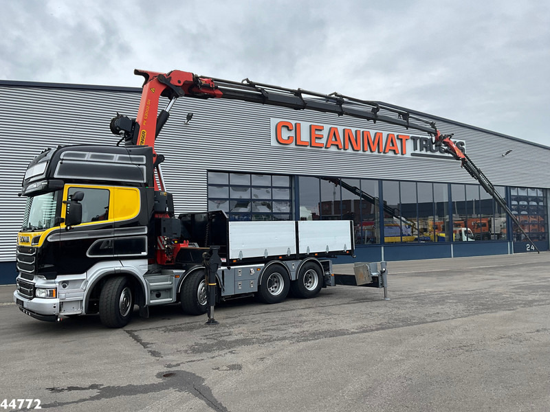 Scania R500 8x4 V8 Retarder Palfinger 53 Tonmeter laadkraan + Fly-Jib - Kraanwagen: afbeelding 1 Scania R500 8x4 V8 Retarder Palfinger 53 Tonmeter laadkraan + Fly-Jib - Kraanwagen: afbeelding 1