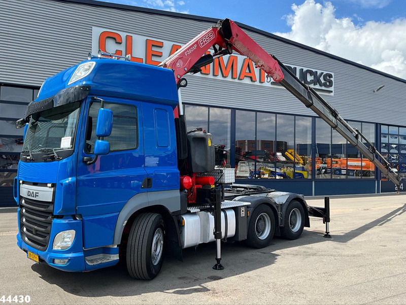 DAF FAT 85.510 6x4 Euro 6 Retarder Fassi 36 Tonmeter laadkraan - Trekker: afbeelding 1 DAF FAT 85.510 6x4 Euro 6 Retarder Fassi 36 Tonmeter laadkraan - Trekker: afbeelding 1