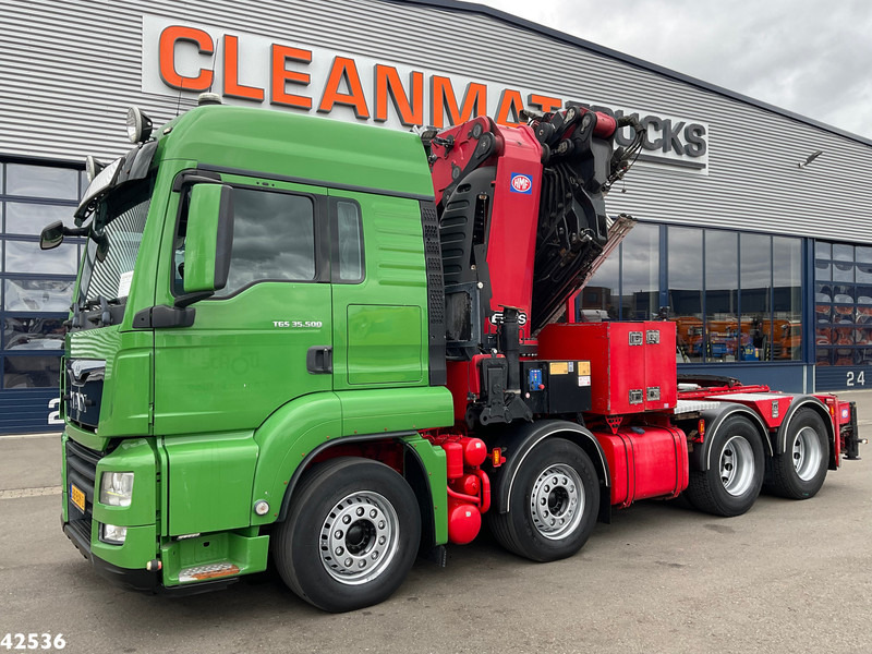 MAN TGS 35.500 8x4 HMF 95 Tonmeter laadkraan bj. 2019! - Trekker: afbeelding 2 MAN TGS 35.500 8x4 HMF 95 Tonmeter laadkraan bj. 2019! - Trekker: afbeelding 2