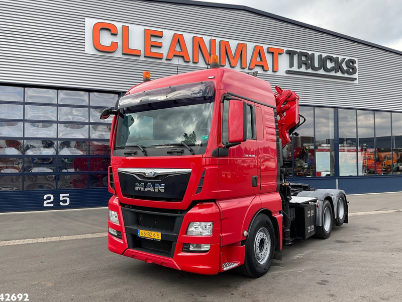 MAN TGX 28.440 Euro 6 Fassi 23 Tonmeter laadkraan + Fly-Jib - Trekker: afbeelding 2 MAN TGX 28.440 Euro 6 Fassi 23 Tonmeter laadkraan + Fly-Jib - Trekker: afbeelding 2