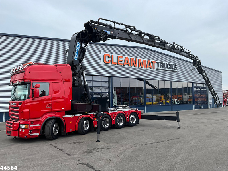 Scania R 620 10x4 V8 Retarder Effer 175 Tonmeter laadkraan + Fly-Jib Just 170.527 km! - Trekker: afbeelding 1 Scania R 620 10x4 V8 Retarder Effer 175 Tonmeter laadkraan + Fly-Jib Just 170.527 km! - Trekker: afbeelding 1