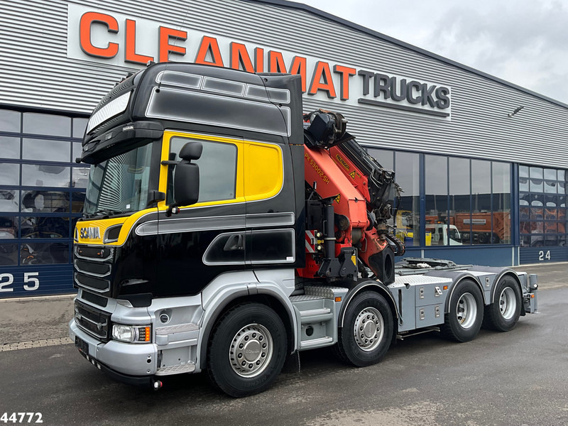 Scania R500 8x4 V8 Retarder Palfinger 53 Tonmeter laadkraan + Fly-Jib - Trekker: afbeelding 2 Scania R500 8x4 V8 Retarder Palfinger 53 Tonmeter laadkraan + Fly-Jib - Trekker: afbeelding 2