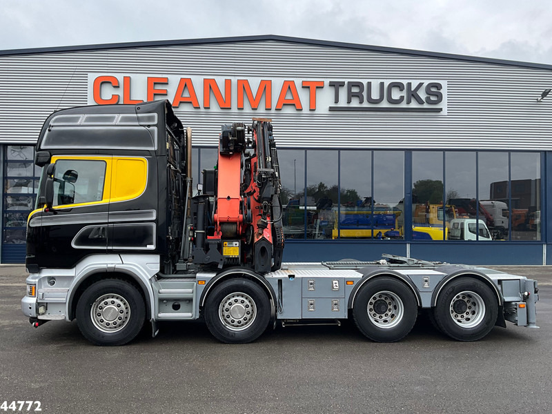Scania R500 8x4 V8 Retarder Palfinger 53 Tonmeter laadkraan + Fly-Jib - Trekker: afbeelding 3 Scania R500 8x4 V8 Retarder Palfinger 53 Tonmeter laadkraan + Fly-Jib - Trekker: afbeelding 3