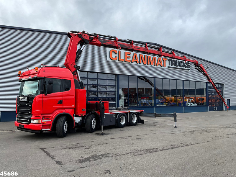 Scania R620 V8 8x4 Hiab 105 Ton/meter laadkraan + Fly-Jib! - Trekker: afbeelding 1 Scania R620 V8 8x4 Hiab 105 Ton/meter laadkraan + Fly-Jib! - Trekker: afbeelding 1