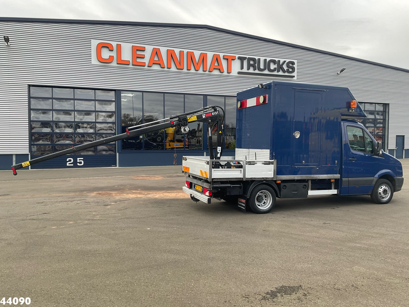 Volkswagen Crafter Servicewagen Hiab 1,3 Tonmeter laadkraan Just 123.645 Km! - Kraanwagen: afbeelding 1 Volkswagen Crafter Servicewagen Hiab 1,3 Tonmeter laadkraan Just 123.645 Km! - Kraanwagen: afbeelding 1