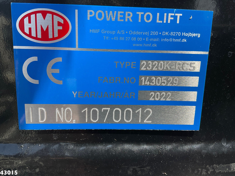 Haakarmsysteem vrachtwagen, Kraanwagen Volvo FM 430 HMF 23 Tonmeter laadkraan: afbeelding 19