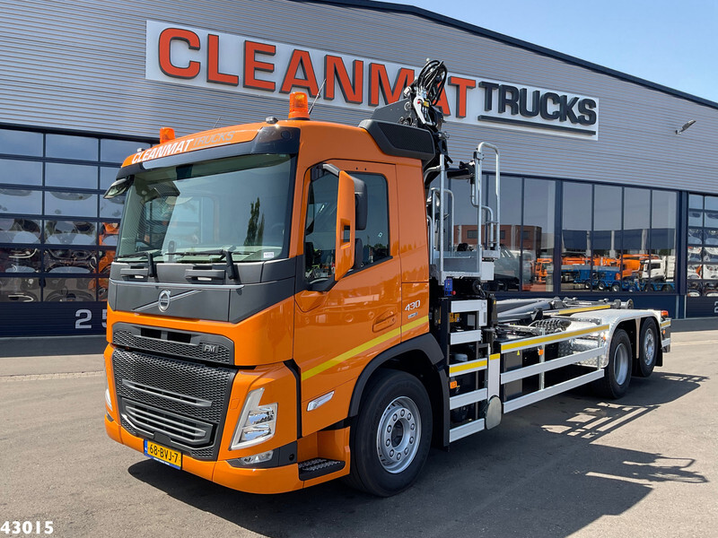 Haakarmsysteem vrachtwagen, Kraanwagen Volvo FM 430 HMF 23 Tonmeter laadkraan: afbeelding 6