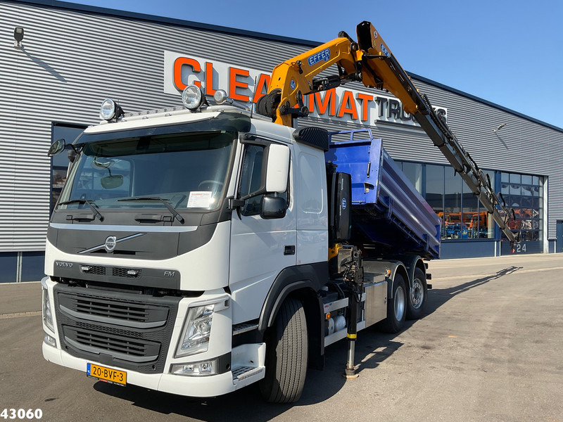 Volvo FM 460 Effer 26 Tonmeter laadkraan Kipper Just 94.130 km! - Kipper vrachtwagen, Kraanwagen: afbeelding 1 Volvo FM 460 Effer 26 Tonmeter laadkraan Kipper Just 94.130 km! - Kipper vrachtwagen, Kraanwagen: afbeelding 1