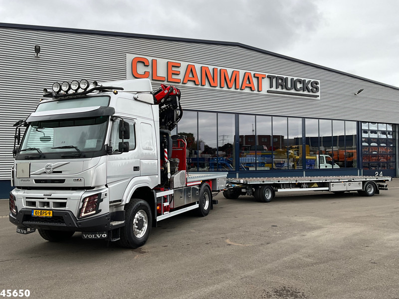 Volvo FMX 500 4x4 Fassi 31 Tonmeter laadkraan + Fly-Jib + Jumbo 2-assige aanhangwagen - Kraanwagen: afbeelding 1 Volvo FMX 500 4x4 Fassi 31 Tonmeter laadkraan + Fly-Jib + Jumbo 2-assige aanhangwagen - Kraanwagen: afbeelding 1